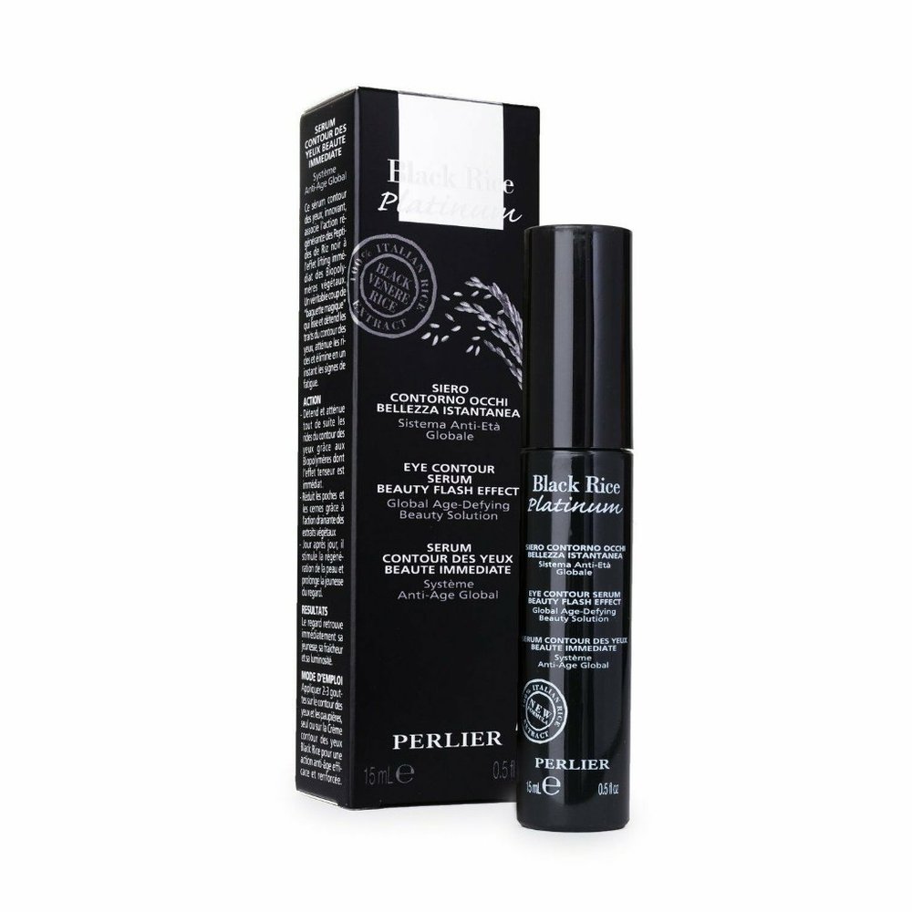 NIB Perlier Black Rice Platinum Eye Contour Serum